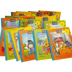 Disney's 90s vintage out and about with Pooh A grow and Learn Library